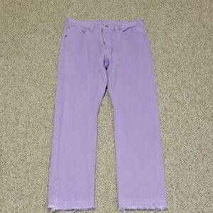 Levis 501 Lavender Mens Jeans Sz 31 X 30